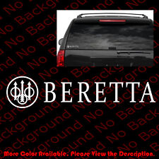 Beretta Firearms Vinyl Decal Die Cut Sticker for 2A Gun Rights Pistol FA030 picture