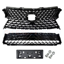 For Lexus RX350 RX450H RX350L 16'-19' Front Upper Grille Sport Style Gloss Black picture