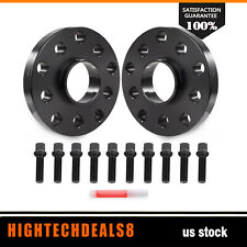 (2) 20mm Wheel Spacers 5x100 or 5x112 14x1.5 For Audi A3 TT Quattro VW Jetta CC picture