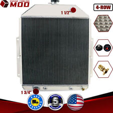 4 Core Aluminum Radiator For 1942-1952 51 50 Ford F1 F2 F3 F4 Pickup Ford Engine picture