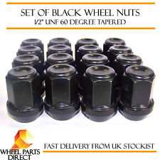 Alloy Wheel Nuts Black (16) 1/2