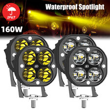 2/4x 3Inch LED Cube Pods Work Lights Bar Spot Fog Lamps For Jeep Driving Offroad picture