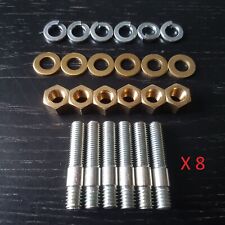 Exhaust Manifold Stud & Nut Set Lotus Twin Cam Ford Mk1 Escort Cortina Mk2 picture