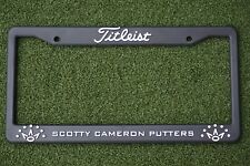 GOLF LICENSE PLATE FRAME TITLEIST, MIZUNO, TAYLORMADE, SCOTTY CAMERON, PRO-V1 picture