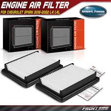2x Engine Air Filter for Chevrolet Spark 2016 2017 2018-2022 L4 1.4L Rigid Panel picture