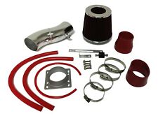 Red For 1995-1998 Nissan 200SX 1.6L L4 Air Intake System Kit + Filter picture