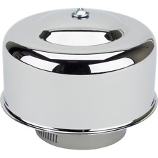 Universal Helmet Style Chrome Clamp On Air Cleaner, 2-5/8 Inch Inlet, Stromberg picture
