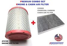 AF6168 C25869 ENGINE & CHARCOAL CABIN AIR FILTER COMBO FOR JEEP COMPASS PATRIOT picture