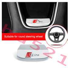 Audi S Line Steering Wheel Emblem Badge Car Interior Decal A3 A4 A6 Q3 Q5 Q7 picture