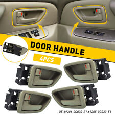 4pcs Inside Interior Door Handle Front + Rear Set for Toyota Sequoia 2001-2007 picture