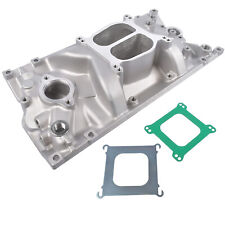 For Chevy Small Block Vortec V8 5.7L/350 Carbureted Dual Plane Intake Manifold picture