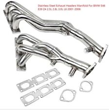 Stainless Steel Exhaust Headers Manifold 2001-06 BMW E46 E39 Z4 2.5 2.8 3.0 L L6 picture