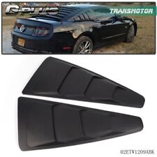 Fit For Ford Mustang 1/4 Quarter Side Window Louvers Scoop Cover Vent 05-14 picture