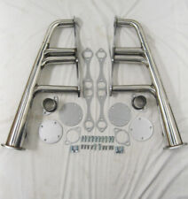 Chevy Lake Style Lakester Street Rat Rod Headers Stainless 1 5/8