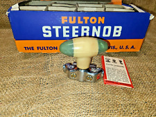 NOS Vintage FULTON Accessory Suicide Steering Wheel KNOB T Grip Spinner GM Chevy picture