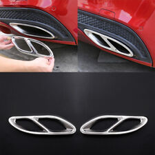 Exhaust Tail Muffler Pipe Cover Trim for Benz GLC C E Class W205 W246 W176 picture