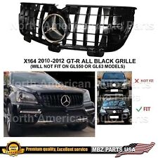 GL350 GL450 X164 Grille GT All Black Glossy AMG Style 2010 2011 2012 New picture
