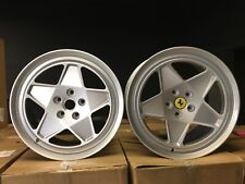 1991 FERRARI TESTAROSSA WHEELS RIMS upgrade for oem FORGED 18X8 AND 18X10  picture