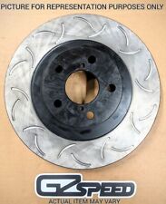 NISSAN 200SX 300ZX REAR SLOTTED BRAKE ROTOR 31136 picture