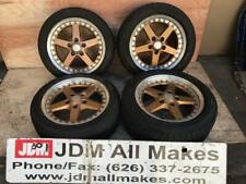 MR2 SW20 Rims Staggered Wheels Set RAYS Sebring  Zeiger 5 Sport R16 5X114.3 picture