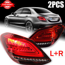 L+R Pair LED Tail Lights For Mercedes Benz C300 C63 C43 W205 Rear Lamp 2019-2021 picture