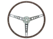 1965-66 Mustang Steering Wheel Woodgrain 1966 Fairlane Galaxie 7Litre Ford New picture