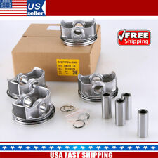 4x Engine Pistons set W/ Rings For 2011-2018 Sonic Cruze Astra 1.8L 2H0 F18D4 picture