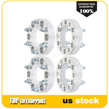 4x 1.5 Inch 6x5.5 Wheel Spacers 12x1.5 Fits Toyota 4Runner Tacoma T100 Hummer H3 picture