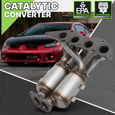 Catalytic Converter Exhaust Header Manifold For 2006-2012 Mitsubishi Eclipse 2.4 picture