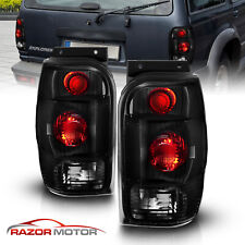 1998-2001 For Ford EXPLORER MOUNTAINEER ALTEZZA Style Tail Lights Black Smoke picture