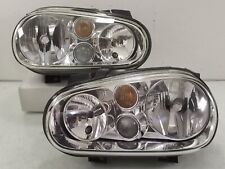 1Pairs Volkswagen VW Golf R32 GTI MK4 00-05 VALEO Glasses Headlight Lights Lamps picture
