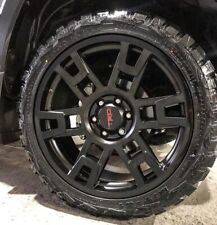 22x9 TRD Pro Style Matte Black Wheels Rims M/T Tires Toyota Tacoma FJ Cruiser picture