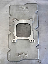 Edelbrock TR4 Early BB Chevy BreadBox Tunnel Ram 1X4 INTAKE MANIFOLD TOP ONLY picture