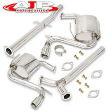 Stainless Dual Catback Exhaust 76mm 3