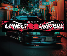 Japanese Demon Windshield Decal Car Sticker Banner JDM Vinyl Graphic Kanji picture