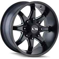Ion 181 Black Milled 20x9 Wheel - 6x5.5/135 / +0mm / 108 Hub picture