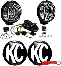 KC HiLiTES 152 Apollo Pro Universal Wide Angle Fog Beam Lights Pair & Covers Kit picture