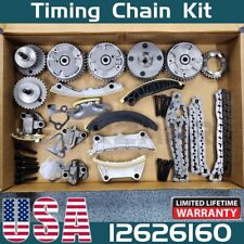COMPLETE KIT TIMING CHAIN+ 4VVT CAM PHASER INT+ EXH for 3.0 3.6L EQUINOX CTS SRX picture