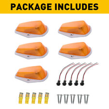 5Pcs LED Roof Top Cab Lights For FORD F350 F150 F250 1973-97 Marker Amber Lights picture
