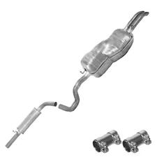 Resonator Pipe Muffler Exhaust System Kit fits: 1999-2005 VW Jetta 2.0L picture