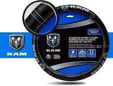 RAM AUTHENTIC Elite Series PU Leather Steering Wheel Cover MOPAR PRODUCT TRUCK picture