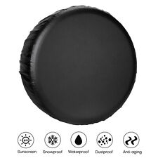 Universal 14inch Spare Tire Cover PU Leather Fit for Trailer RV Car Truck Wheel picture