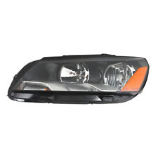 LH Headlight Black For 2012-2015 Volkswagen Passat Headlamp Halogen Left Side picture