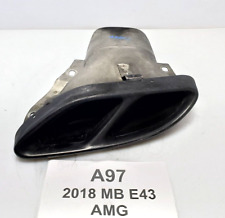 ✅ 17-18 OEM Mercedes W213 E43 AMG Rear Left Side Tail Pipe Exhaust Muffler Tip picture