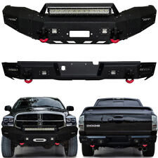 Vijay For 2006-2009 Dodge Ram 2500/3500 Steel Front or Rear Bumper w/D-Rings picture