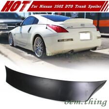 Fit FOR NISSAN 350Z Coupe Convertible V Look Trunk Spoiler 08 DTO Unpaint picture