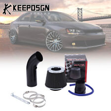 3'' Inch Car Cold Air Intake Filter System Dry Flow Hose Pipe Kit for VW Jetta picture