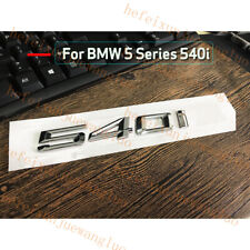 Chrome “ 540 i ” Number Trunk Letters Emblem Badge Stickers for 5 Series 540 i picture
