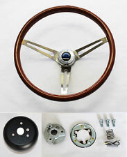 1968 1969 Charger Dart Coronet High Gloss Finish Wood Steering Wheel 15