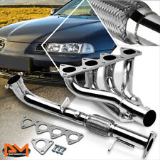 For 92-96 Honda Prelude 2.2L VTEC Stainless Steel 4-1 Exhaust Header Manifold picture